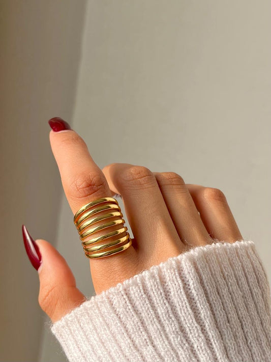 Cuff Statement Ring