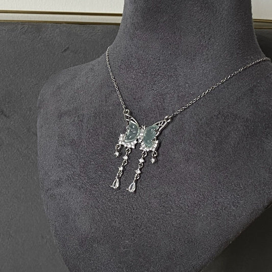 Big Flutter Butterfly Necklace