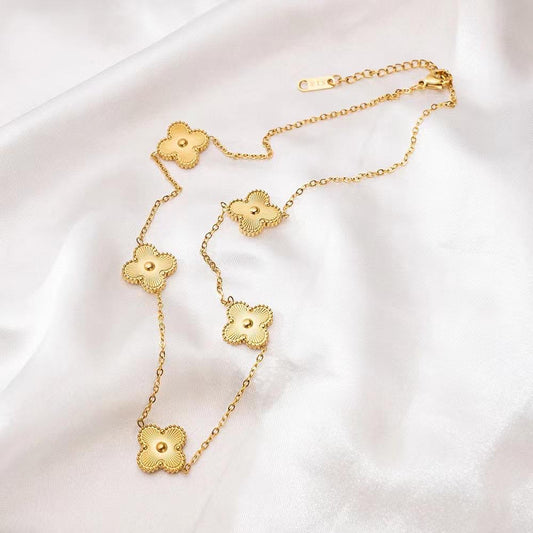 Multi Clover Necklace