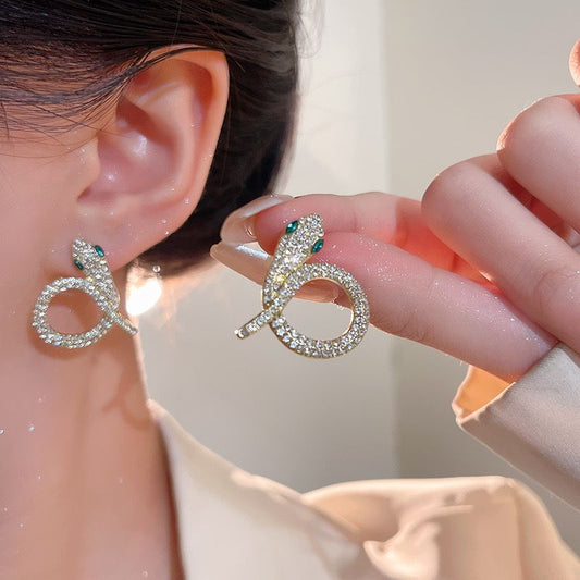 Viper Vibes Snake Earrings