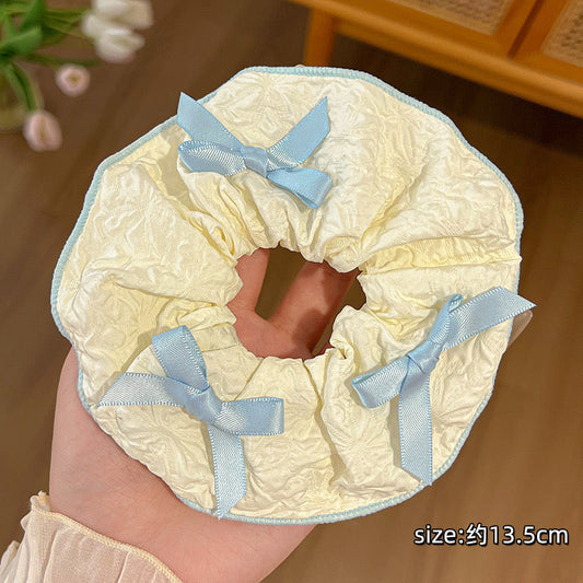 Bows of Blue Scrunchie