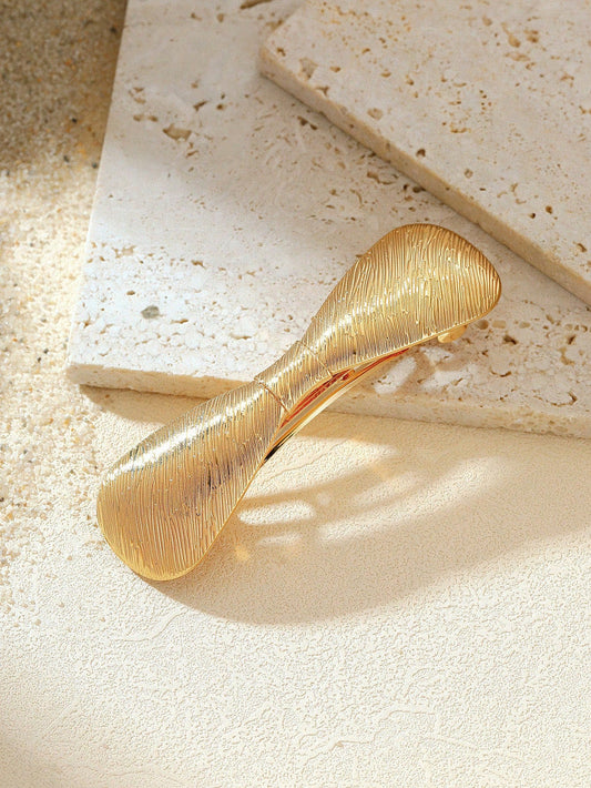 Golden Barbie Bow Clip