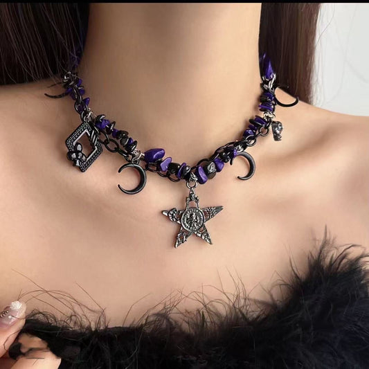 Violet Witchcraft Necklace