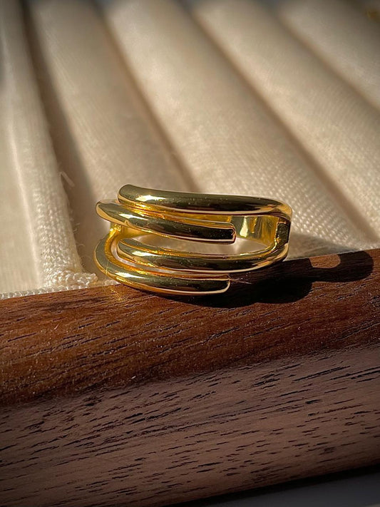 Goldie Boldie Statement Ring