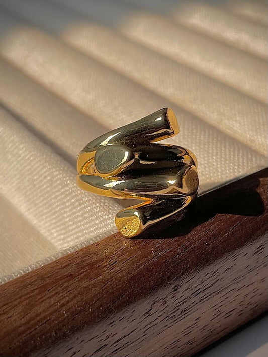Glow Code Statement Ring