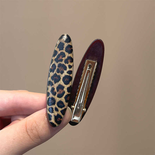 Fiesty Girly Cheetah Hair Clip