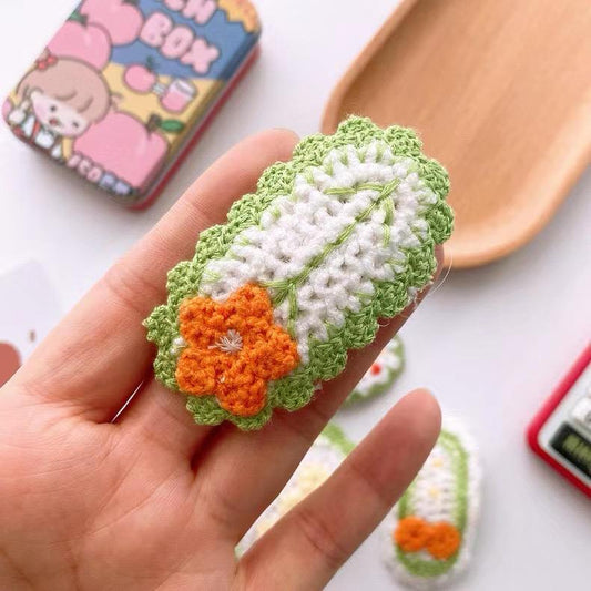 Pop of Pretty Crochet Hair Clip
