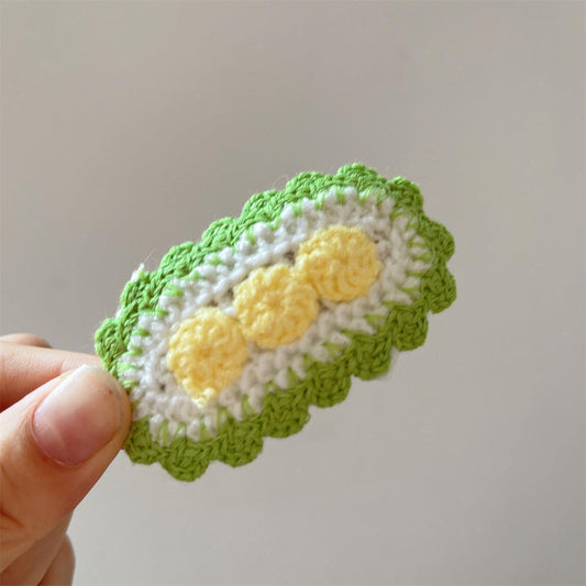 Soft Stitches Crochet Hair Clip