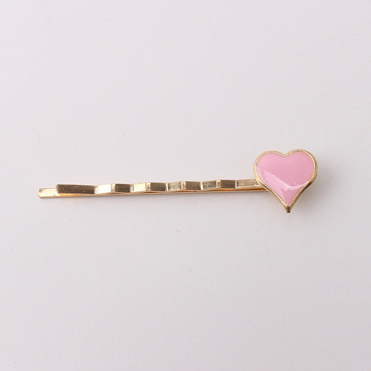 Pink Heartbeat Hair Clip