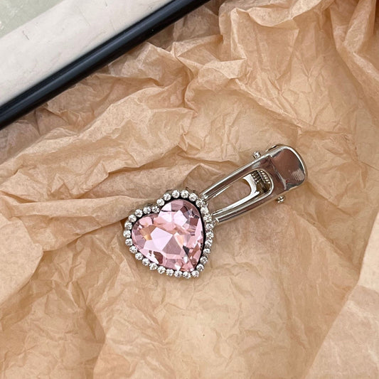 Cupid Coded Heart Hair Clip