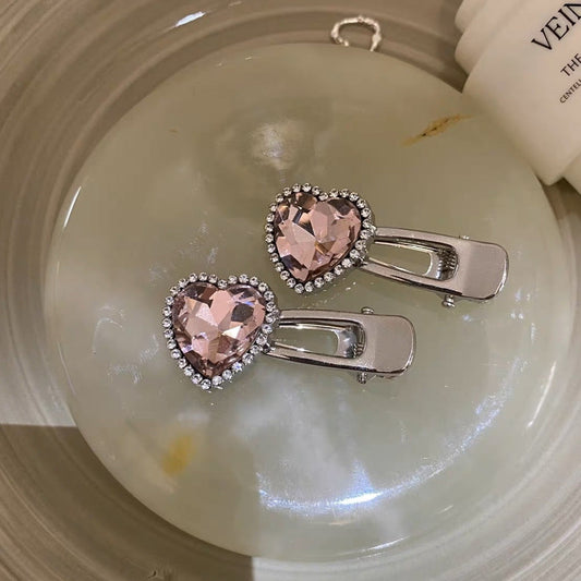 Cupid Coded Heart Hair Clip