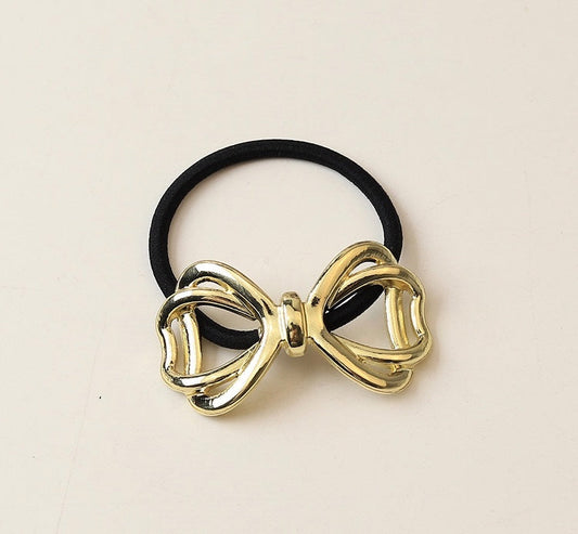 Coquette Statement Metal Hair Tie
