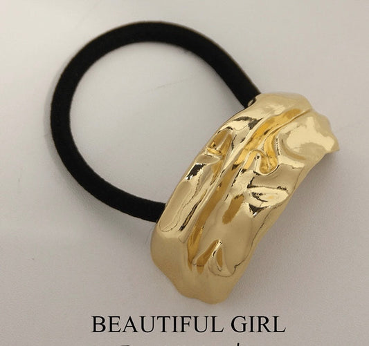 Chunky Statement Metal Hair Tie