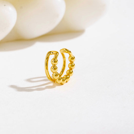 Beaded whimsy Ear-cuff (single piece)