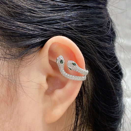 Silver Poison Ear-cuff (single piece)