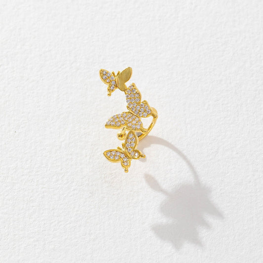 Trinity Twinkle Ear-cuff (left ear, single piece)