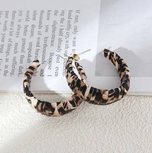 Drama Llama Hoop Earrings