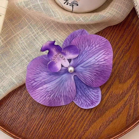 Maui-Mauve Orchird Hair Clip