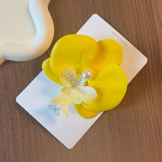 Hawaii Orchird Hairclip