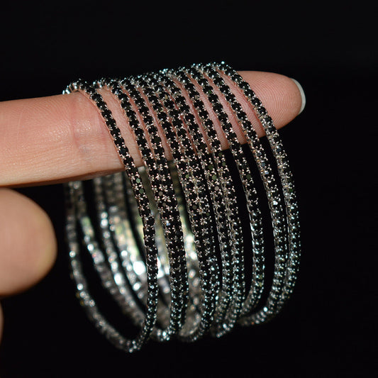 Beverly Hills Black Bracelet Set