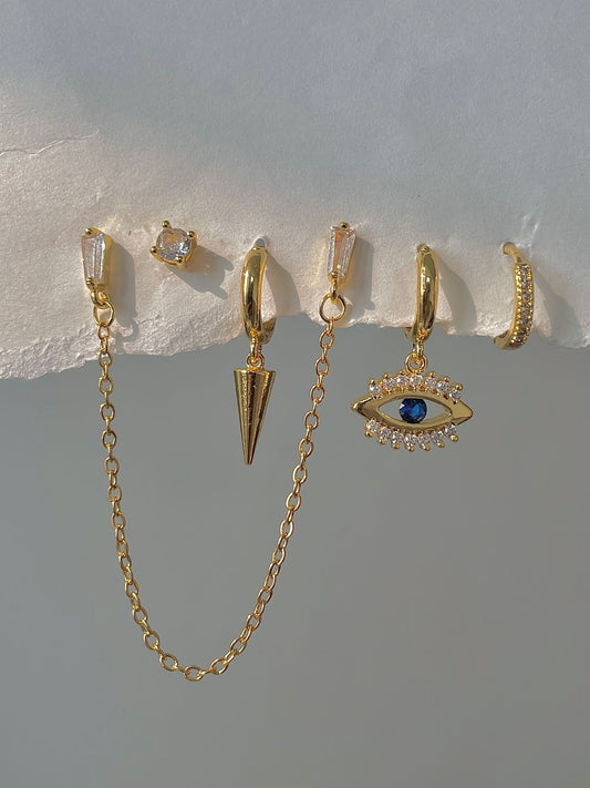 No nazars! Evil eye Earrings Combo