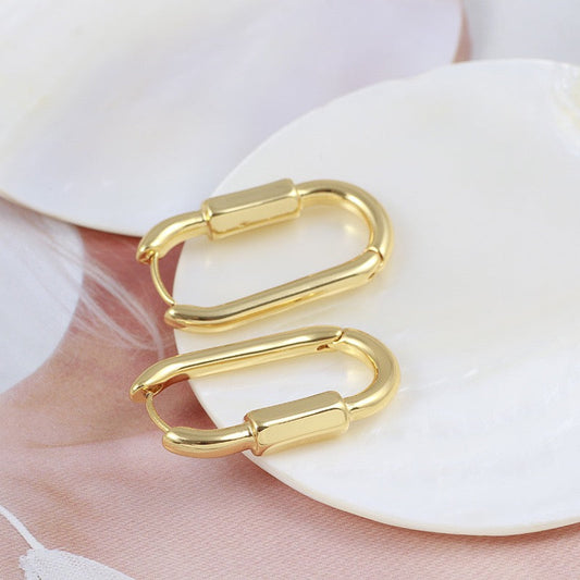 Audrey Hoop Earrings