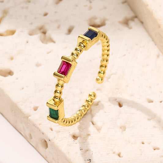 Tinted Gems Ring
