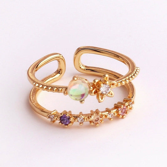 Cleopatra Purple Ring