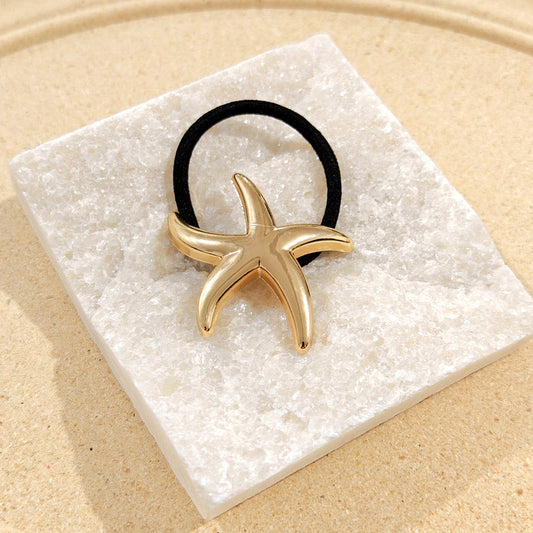 Beachy Statement Metal Hair Tie