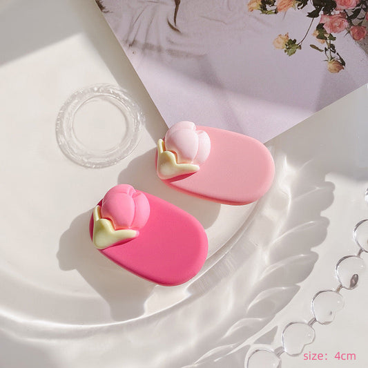 Scoop of Pink! Hair Pins ( Pack of 2)