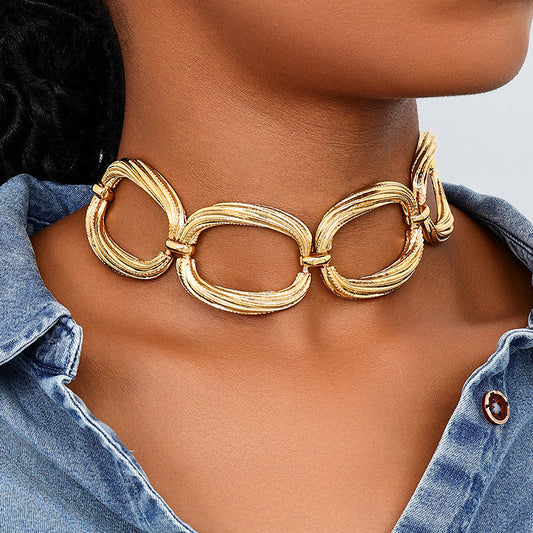 Golden Getter Statement Necklace