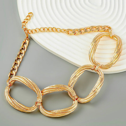 Golden Getter Statement Necklace