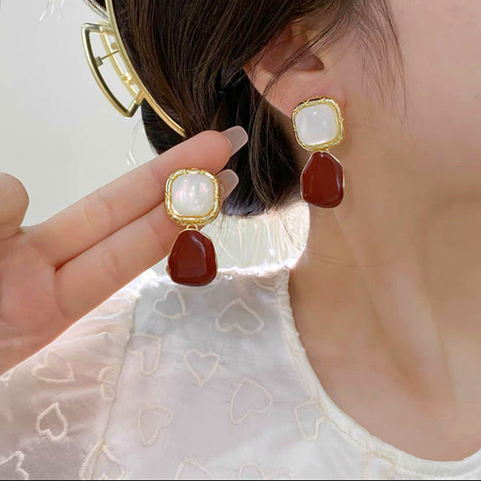 Red-wine Hour! Earrings