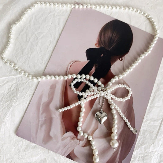 Tasselled in Pearl! Waist Chain