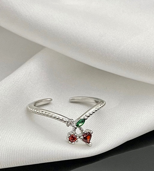 Cherry Twinkle Ring