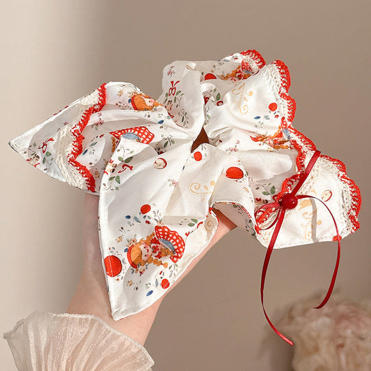 Countryside Picnic Scrunchie