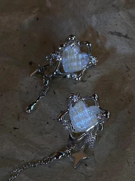 Twinkling Love Drops Earrings