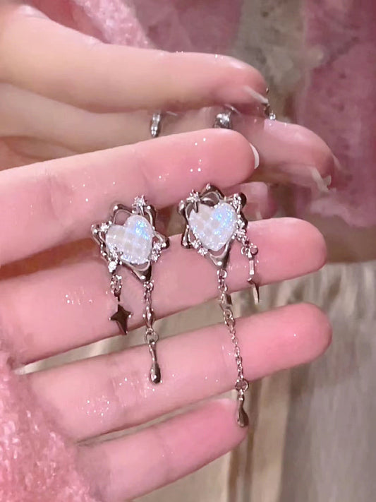 Twinkling Love Drops Earrings