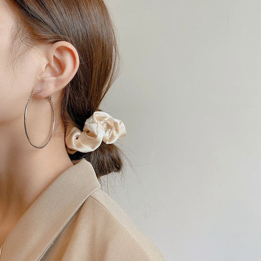 Lunar Halo Hoop Earrings