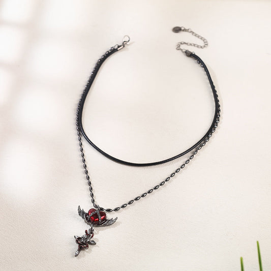 Heartbreaker Angel Necklace