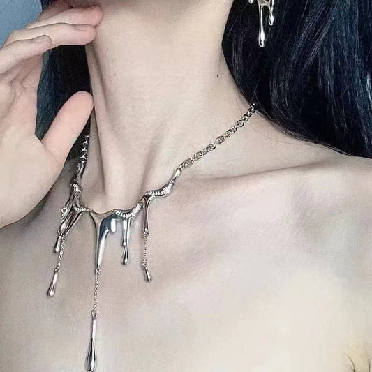 Dripping Dangles Necklace