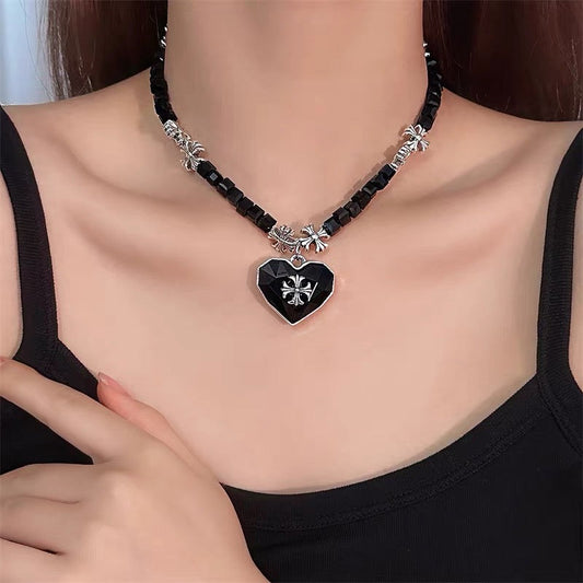 Cross Heart Necklace