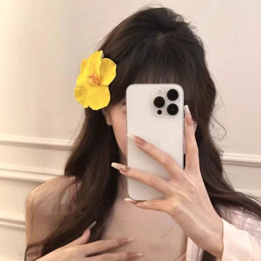 Caribbean Girly Hawaiian Hair Clip