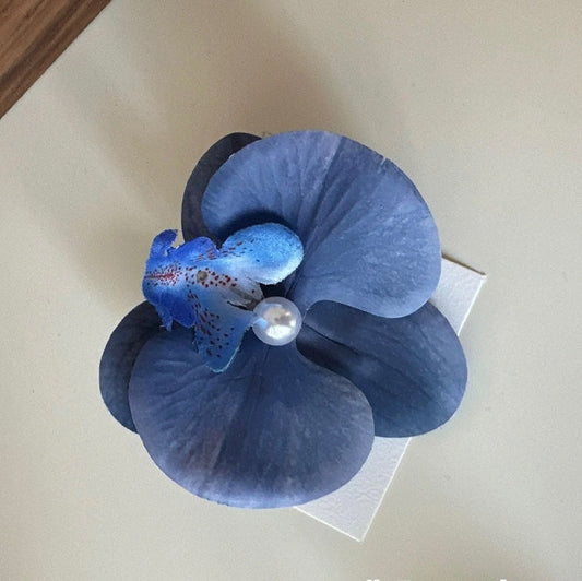 Blue Isles Orchid Hair Clip
