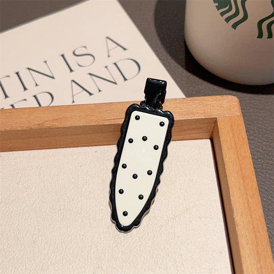 Monochrome Scatter Hair Clip