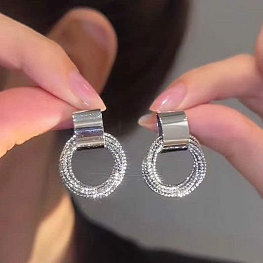 Ariana Silver Earrings
