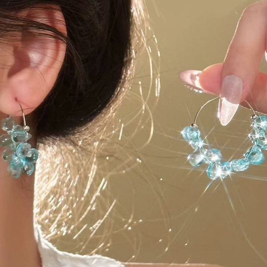 Glam Sapphire Earrings