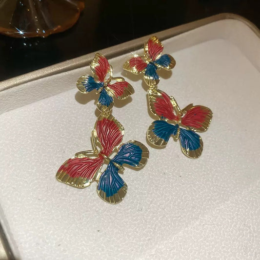 Multicoloured Wingling Earrings