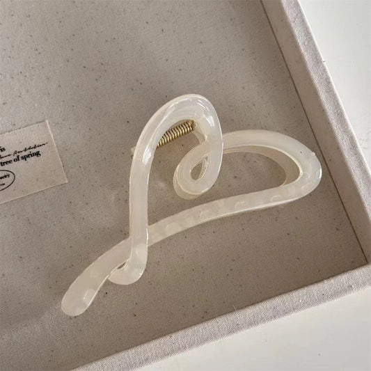 Abstract Love Claw Clip