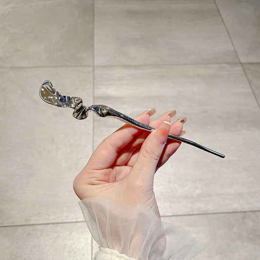 Silver Abyss Bun Stick